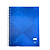 Caderno Universitário Quadriculado 0,5mm Zip Azul 96 Folhas - Imagem 1