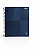 Caderno Universitário Zip 10 Matérias 160 Folhas Azul - Imagem 1