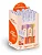 MINI CORRETIVO CANETA 4ML CORPO COLORIDO - DISPLAY C/ 12 UND JOCAR OFFICE - Imagem 1