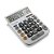 MV-4132 CALC.MESA VISOR 12 DIG. BRANCA - Imagem 1