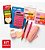Kit Rosa Completo Com Calculadora, Canetas E Blocos Adesivos - Imagem 3