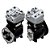 Compressor De Ar LK38 II35214 K004822 Ford C1621 Volkswagen 13.180 15.180 16.210CO 17.210 17.210OD 17.300 Ate 10/2001 Volvo VM 2TJ145605 BF8X2875A 961000510076 961000510114 Marca KGM6536 - Imagem 1