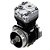 Compressor De Ar LK 39 (Motor Elétrico MWM) K05348501 Agrale MT15 Volvo B270 Euro V VM220 VM270 VM330 7002350C91 Marca KGM6566 - Imagem 2