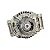 Alternador Scania 24V 100A (8pk) - 2398366 - A004TRG691 - NOVO - Imagem 3