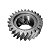 Engrenagem Eixo Secundario Scania - 1943877 - 1750423 - 2028644 - 2489241 - USADA - Imagem 2