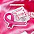 10un Postal "Um Toque de Amor" Branco - Coleção Outubro Rosa - Imagem 1
