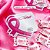 10un Postal "Um Toque de Amor" Branco - Coleção Outubro Rosa - Imagem 2