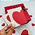 10un Postal Hot Stamping "Coração" - Coleção Dia dos Namorados - Imagem 1