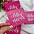Postal "Feliz Niver" Rosa - Imagem 3
