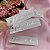 Tag Palito Hot Stamping "Felicidades" Branco - Imagem 1