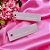 10un Tag Palito Hot Stamping "Com Carinho" Rosa - Imagem 2