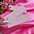 10un Tag Palito Hot Stamping "Com Carinho" Rosa - Imagem 1