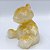 Ursinho em resina creme com dourado | PDS005 - Imagem 2