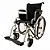 Cadeira de Rodas Coyote Aço 100Kg 40,5cm Dobrável Loh Medical - Imagem 1