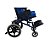 Roda Traseira 16" Borracha maciça Cinza com Rolamentos para Carrinho Postural Infantil - Imagem 7