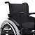 Cadeira de Rodas Alumínio 130Kg Dobrável Agile Fat Jaguaribe - Imagem 2