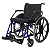 Cadeira de Rodas Aço 150Kg Dobrável Poty Jaguaribe - Imagem 5
