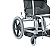 Cadeira de Rodas Carrinho Postural Alumínio Star Postural Jaguaribe - Imagem 3
