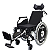 Cadeira de Rodas Reclinável  Alumínio 120Kg Ágile Reclinável Dobrável Jaguaribe - Imagem 4