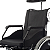 Cadeira de Rodas Reclinável  Alumínio 120Kg Ágile Reclinável Dobrável Jaguaribe - Imagem 8