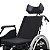 Cadeira de Rodas Reclinável  Alumínio 120Kg Ágile Reclinável Dobrável Jaguaribe - Imagem 3