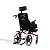 Cadeira Carrinho Postural Conforma Tilt Reclinável Alumínio 75Kg Desmontável Ortobras - Imagem 2