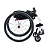 Cadeira de Rodas Monobloco Star Lite Premium 120Kg leve Ortobras - Imagem 3
