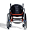 Cadeira de Rodas Monobloco M3 PREMIUM 120Kg Resistente Ortobras - Imagem 3