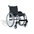 Cadeira de Rodas Monobloco M3 120Kg Resistente Ortobras - Imagem 5