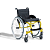 Cadeira de Rodas Monobloco Star Lite 120Kg leve Ortobras - Imagem 10