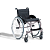 Cadeira de Rodas Monobloco Star Lite 120Kg leve Ortobras - Imagem 8
