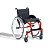 Cadeira de Rodas Monobloco Star Lite 120Kg leve Ortobras - Imagem 11