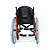 Cadeira de Rodas Dobrável Monobloco Lite X 120Kg Ultraleve Ortobras - Imagem 3