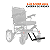Pedal para Cadeira de Rodas Compact Street e Compact IN da Power Lite - Imagem 4