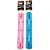 Régua Flexível "20"Cm Azul E Rosa - Imagem 1