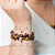Pulseira Cascalho Rodonita - Imagem 1