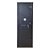 Cofre para arma longa 140x40x34 Chapa de Aço e Concreto - Imagem 3