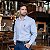 Camisa social slim fit em algodão 100% – manga longa - Imagem 1