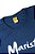 Camiseta Manga Curta Unissex Fundamental e Médio em Algodão 30/1 penteado Marinho - Imagem 2