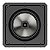 Par de Caixas de Som de Embutir Quadradas Loud Áudio SQ6 BL 6" 60W Borderless Sem Moldura - Imagem 2