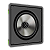 Caixa Acústica de Embutir Quadrada Loud Áudio SQ8-120 120W RMS Bordeless - Imagem 2