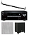 Kit Home Theater 5.2 C/ Receiver Onkyo TX-SR393 + Caixas JBL CI6S + Subwoofer JBL + Tela Elétrica 92" Projetelas + Moldu - Imagem 1