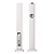Par de Caixas Torre Ativa KEF LS60 Wireless 1400W Uni-Q MAT HDMI eARC Wi-Fi AirPlay 2 Branca - Imagem 3