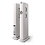 Par de Caixas Torre Ativa KEF LS60 Wireless 1400W Uni-Q MAT HDMI eARC Wi-Fi AirPlay 2 Branca - Imagem 4