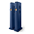 Par de Caixas Torre Ativa KEF LS60 Wireless 1400W Uni-Q MAT HDMI eARC Wi-Fi AirPlay 2 Azul - Imagem 1