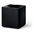 Subwoofer Ativo KEF Kube 10 MIE 10" 300W RMS Classe D Selado MIE Bivolt Trigger 12V Preto - Imagem 2