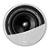 Caixa de Embutir KEF Ci200QR Redonda de Teto Uni-Q 8" 150W Grade Pintável Branca - Imagem 2