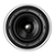 Caixa de Embutir KEF Ci200QR Redonda de Teto Uni-Q 8" 150W Grade Pintável Branca - Imagem 3