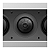 Caixa de Embutir KEF Ci3120QLM-THX Retangular de Parede THX Select Uni-Q 3 Vias 2x4,75" 250W Grade Pintável Branca - Imagem 2