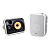 Par de Caixas Acústicas Indoor Outdoor PSB CS1000 6 1/2" 2 Vias Tweeter Titânio Suporte Incluso Branca - Imagem 1